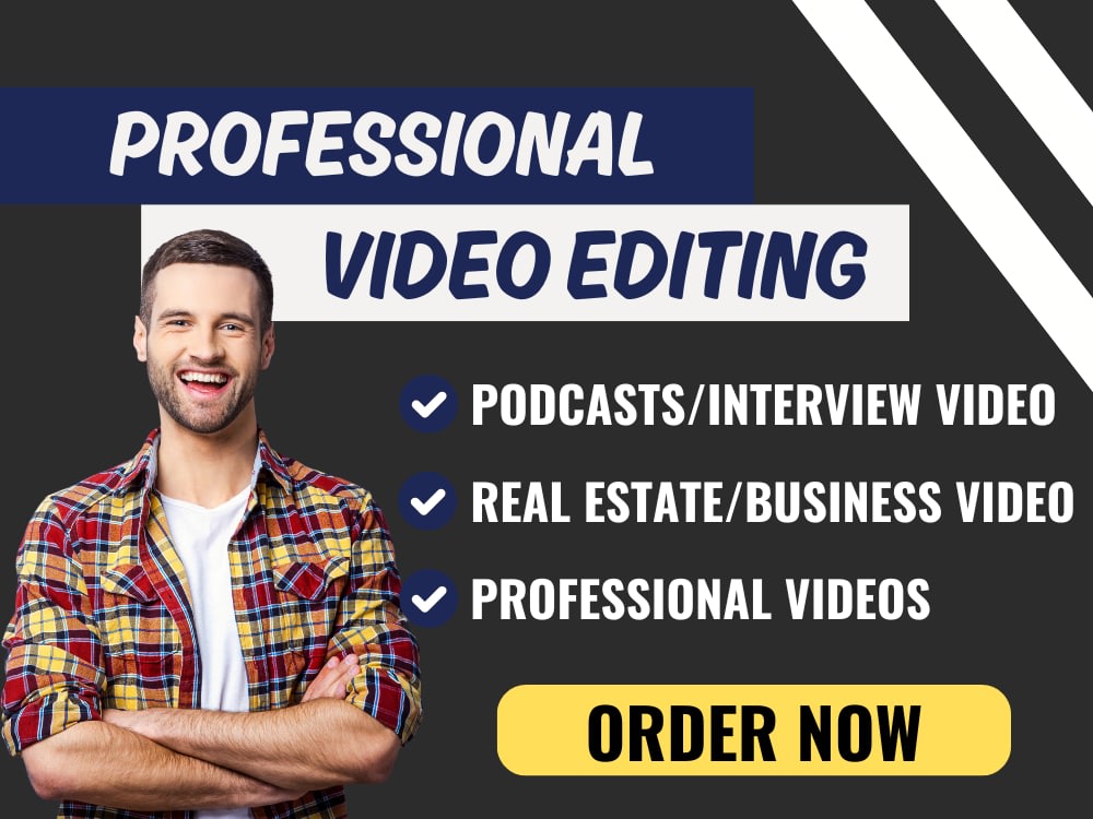 Expert in Video Editing YouTube Video Editing & Reels for Business